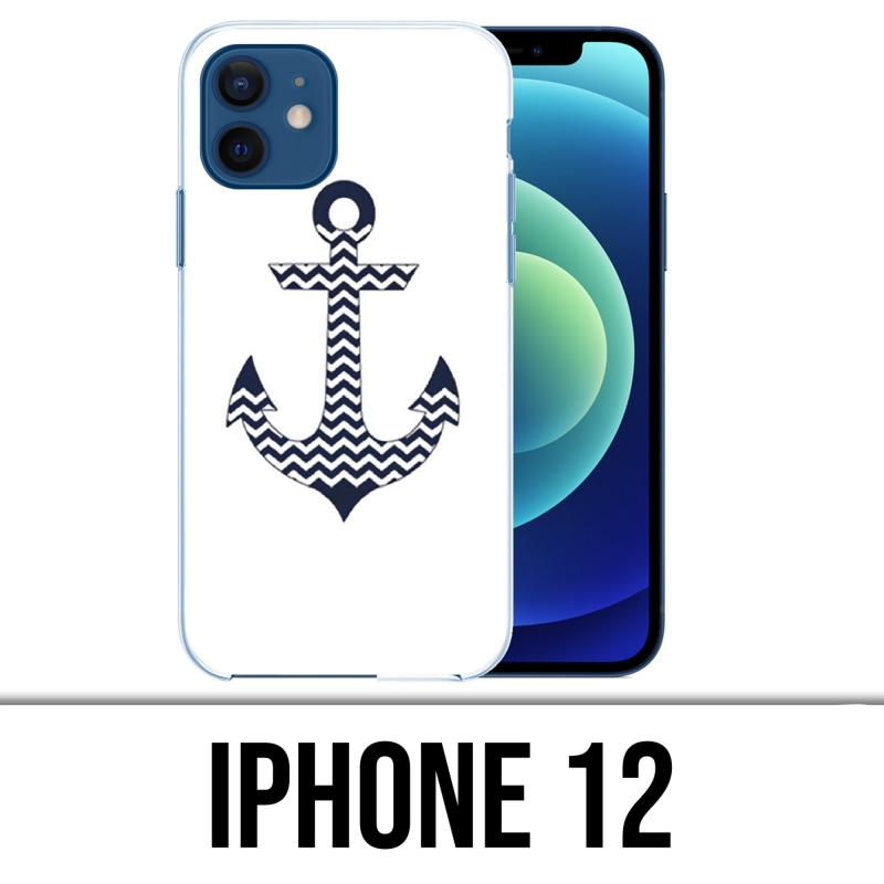 Coque iPhone 12 - Ancre Marine 2