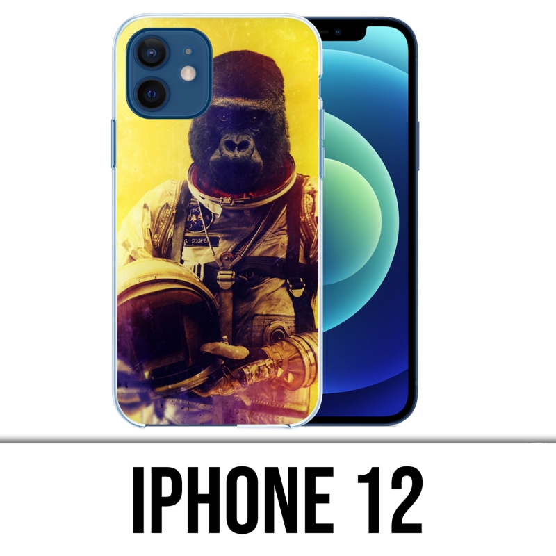 IPhone 12 Case - Tierastronautenaffe