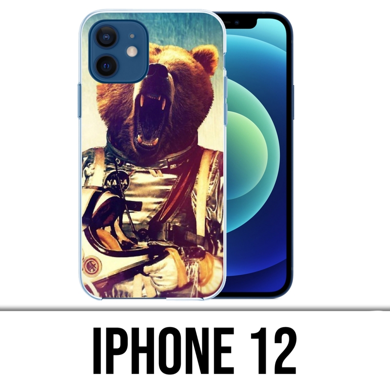 Funda para iPhone 12 - Oso astronauta