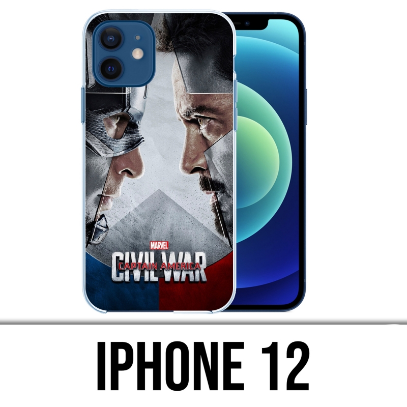 Custodia per iPhone 12 - Avengers Civil War