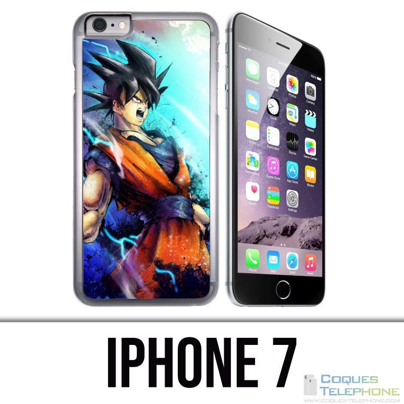 Coque iPhone 7 - Dragon Ball Goku Couleur