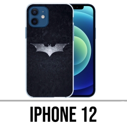 Custodia per iPhone 12 - Batman Logo Dark Knight