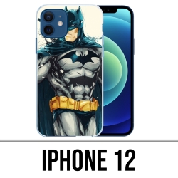 Funda para iPhone 12 - Batman Paint Art