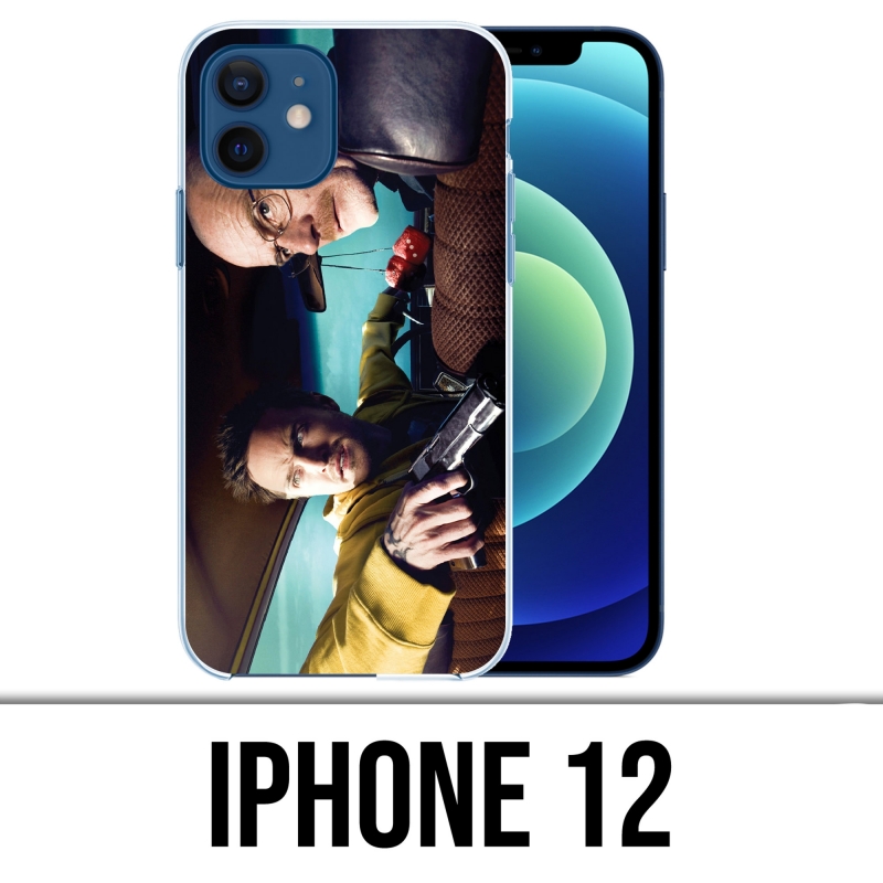 Coque iPhone 12 - Breaking Bad Voiture