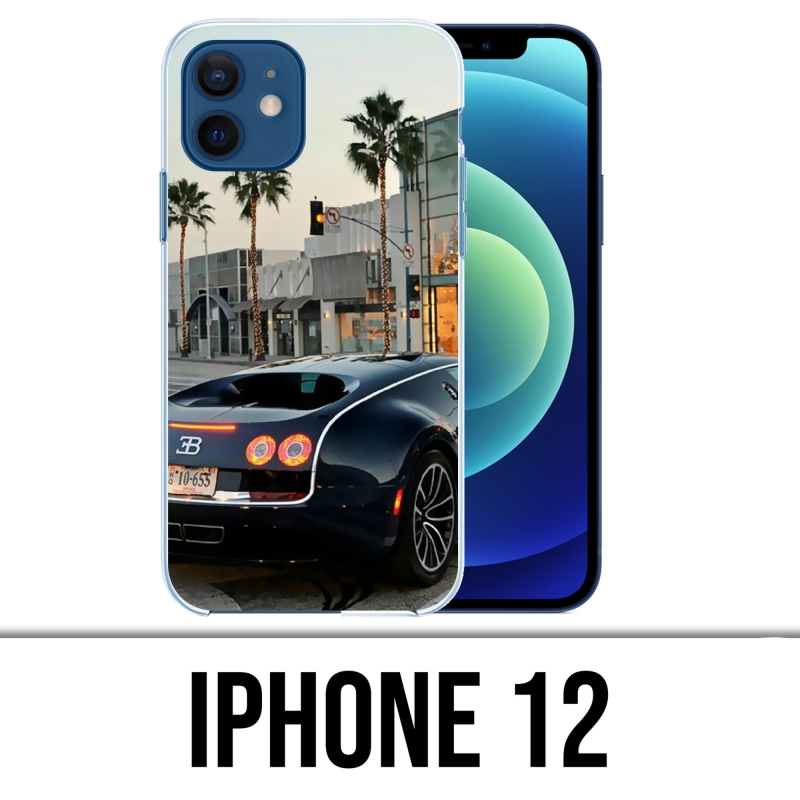 Coque iPhone 12 - Bugatti Veyron City