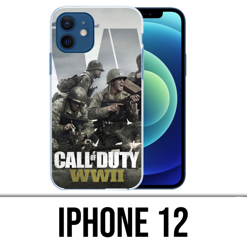 Custodia per iPhone 12 - Personaggi Call Of Duty Ww2