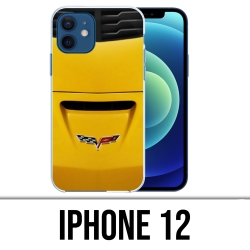 Custodia per iPhone 12 - Cappuccio Corvette