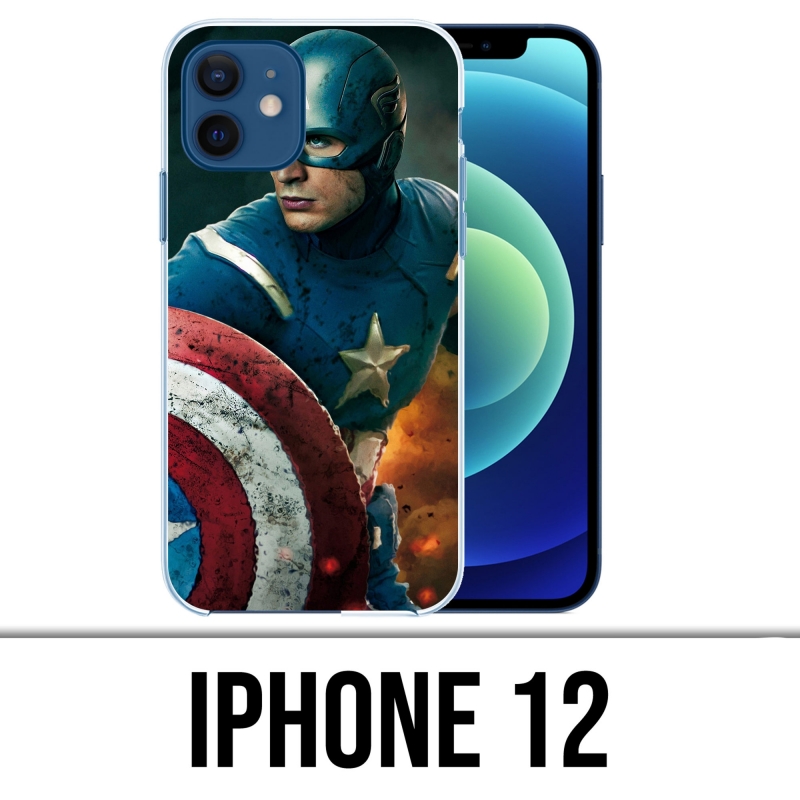IPhone 12 Case - Captain America Comics Avengers