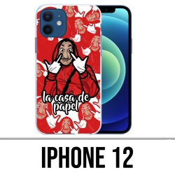 Funda para iPhone 12 - Casa De Papel Cartoon