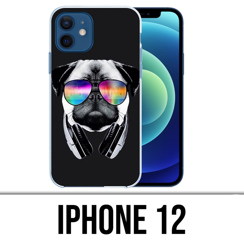 Custodia per iPhone 12 - Dj Pug Dog