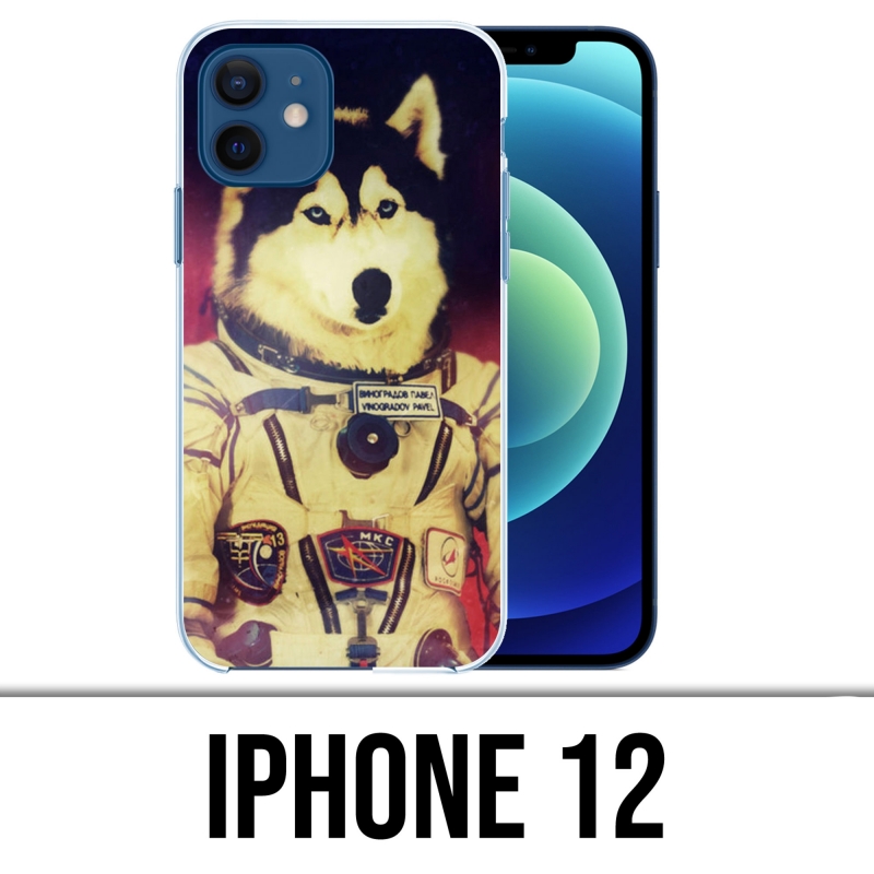 Funda para iPhone 12 - Jusky Astronaut Dog