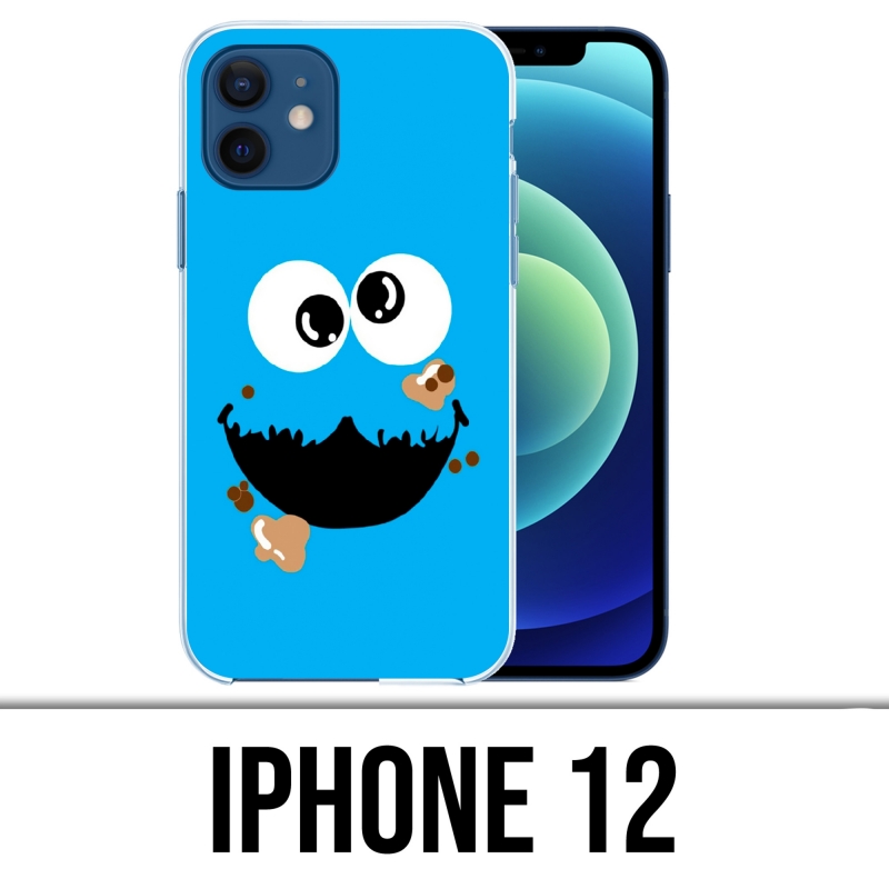 IPhone 12 Case - Cookie Monster Face