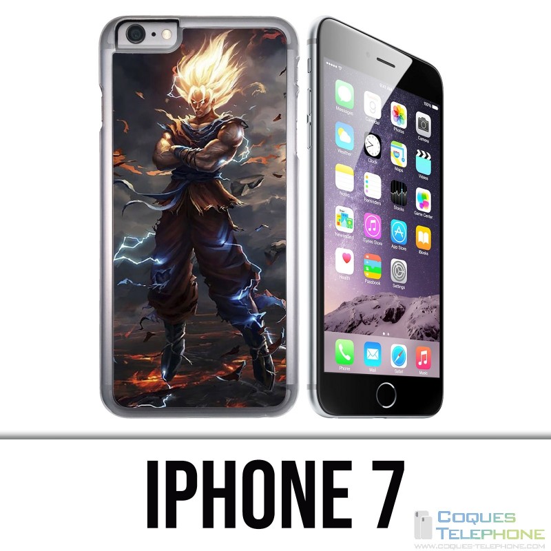 Custodia per iPhone 7 - Dragon Ball Super Saiyan