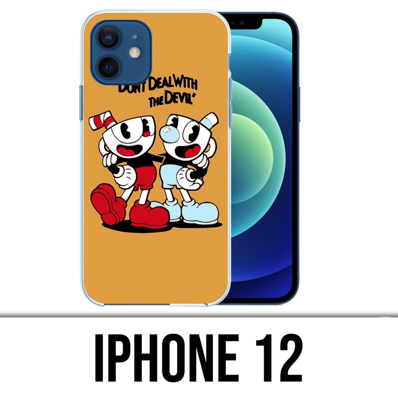 Coque iPhone 12 - Cuphead