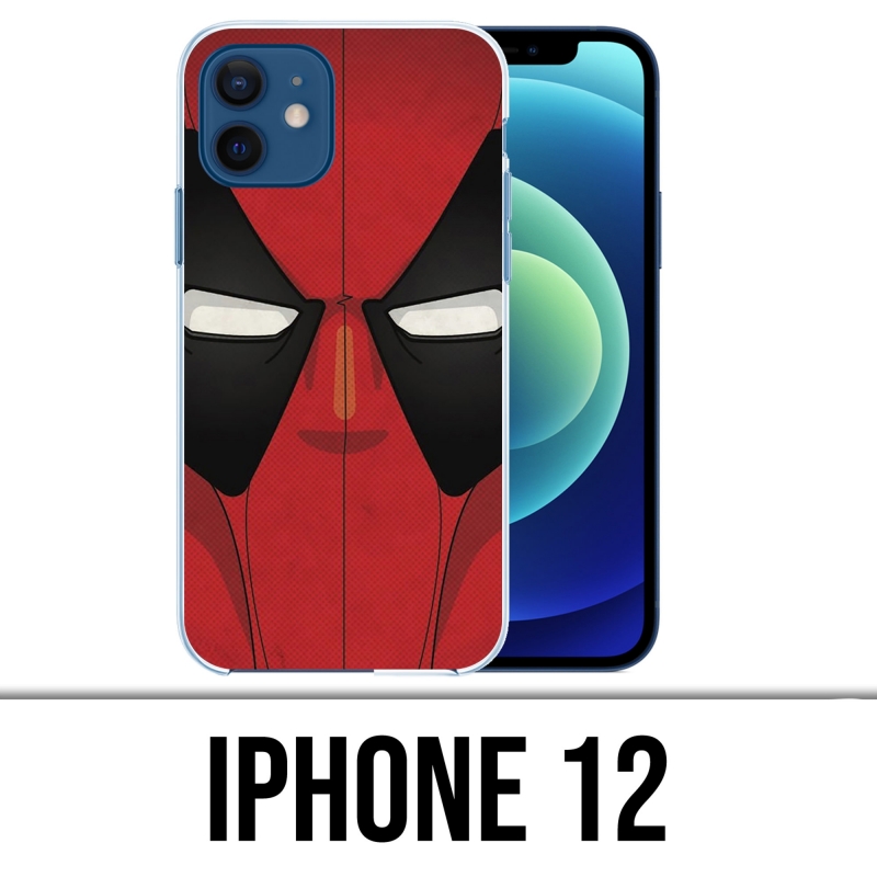 Funda para iPhone 12 - Máscara de Deadpool