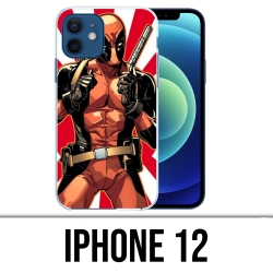 Coque iPhone 12 - Deadpool Redsun