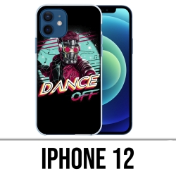 Coque iPhone 12 - Gardiens Galaxie Star Lord Dance