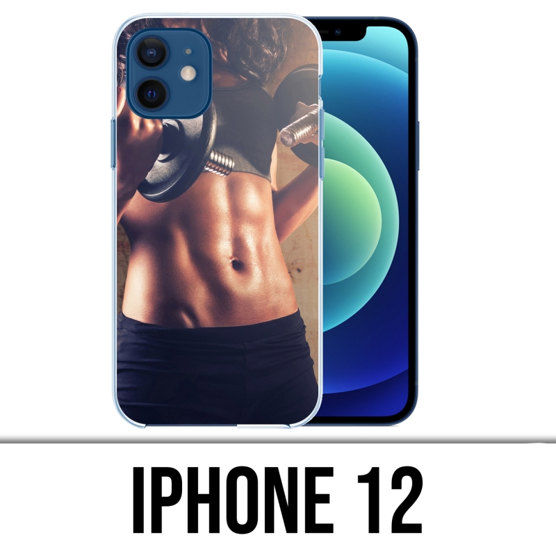 Custodia per iPhone 12 - Bodybuilding Girl