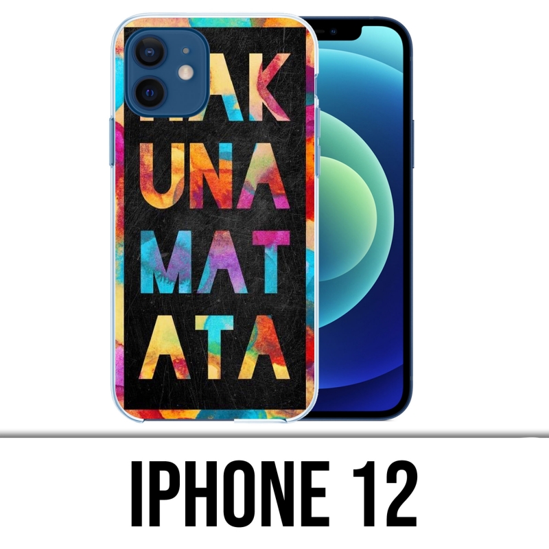 Funda para iPhone 12 - Hakuna Mattata