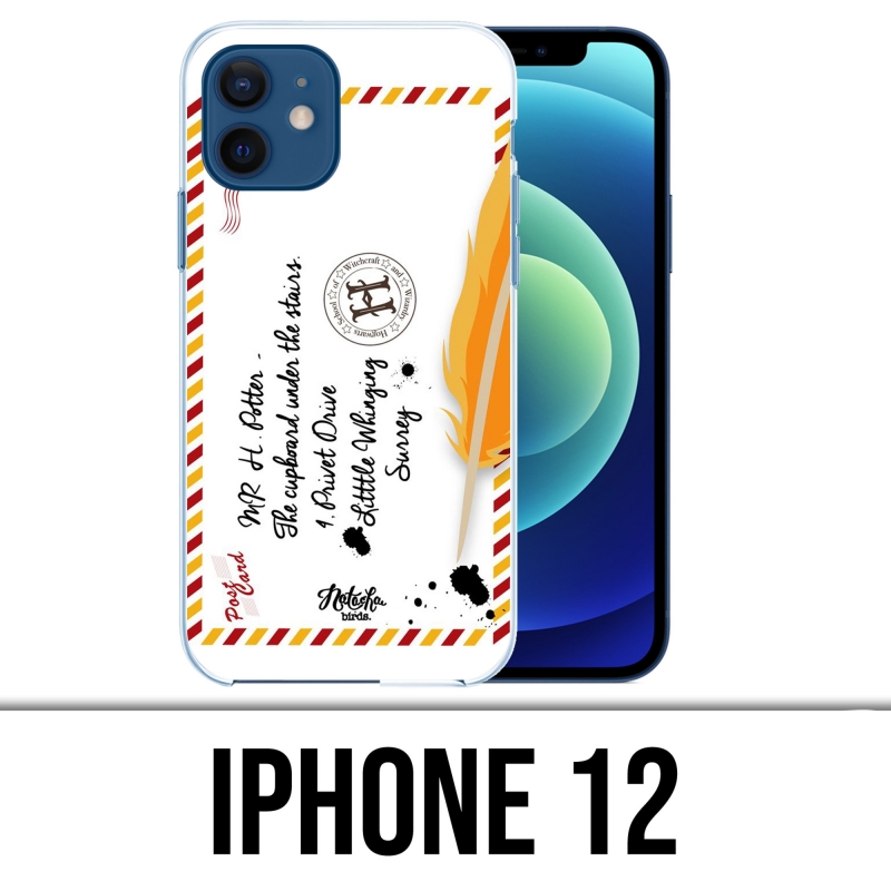 Custodia per iPhone 12 - Harry Potter Hogwarts Letter