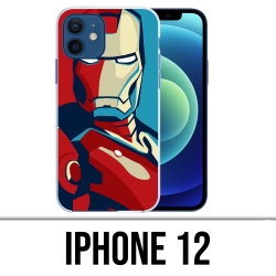 IPhone 12 Case - Iron Man Design Poster