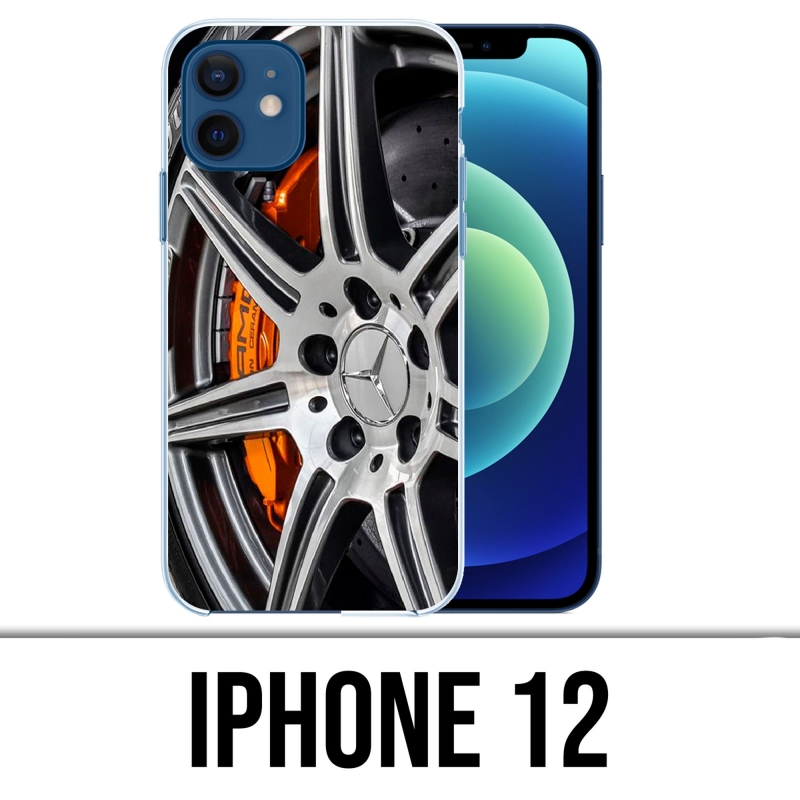 Coque iPhone 12 - Jante Mercedes Amg