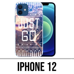 Coque iPhone 12 - Just Go