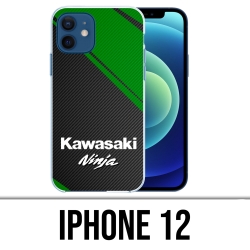 Coque iPhone 12 - Kawasaki Ninja Logo