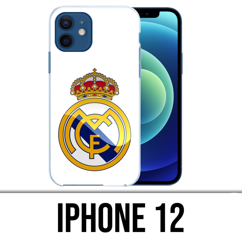 Funda para iPhone 12 - Logo Real Madrid