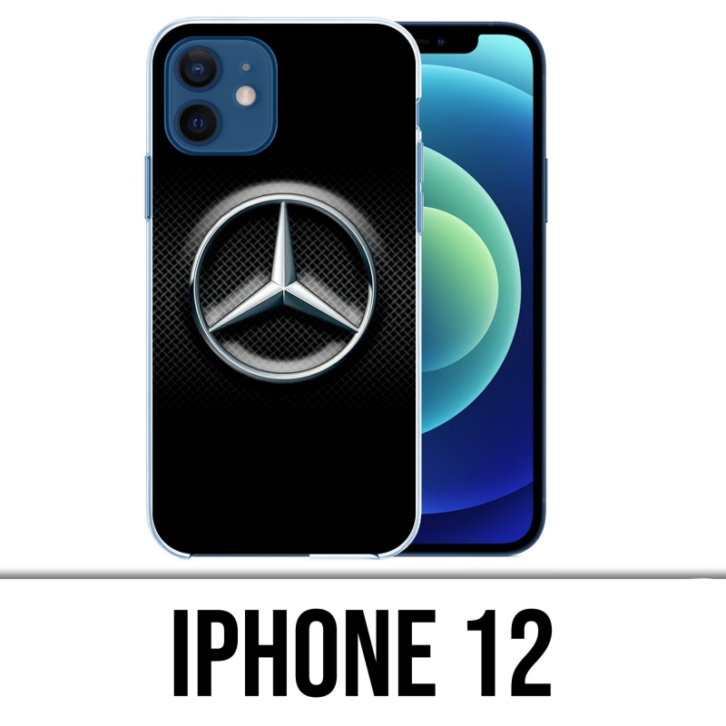 Coque iPhone 12 - Mercedes Logo