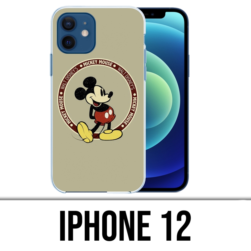 Custodia per iPhone 12 - Mickey vintage