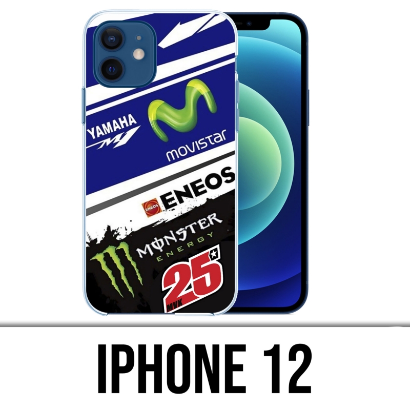 Custodia per iPhone 12 - Motogp M1 25 Vinales