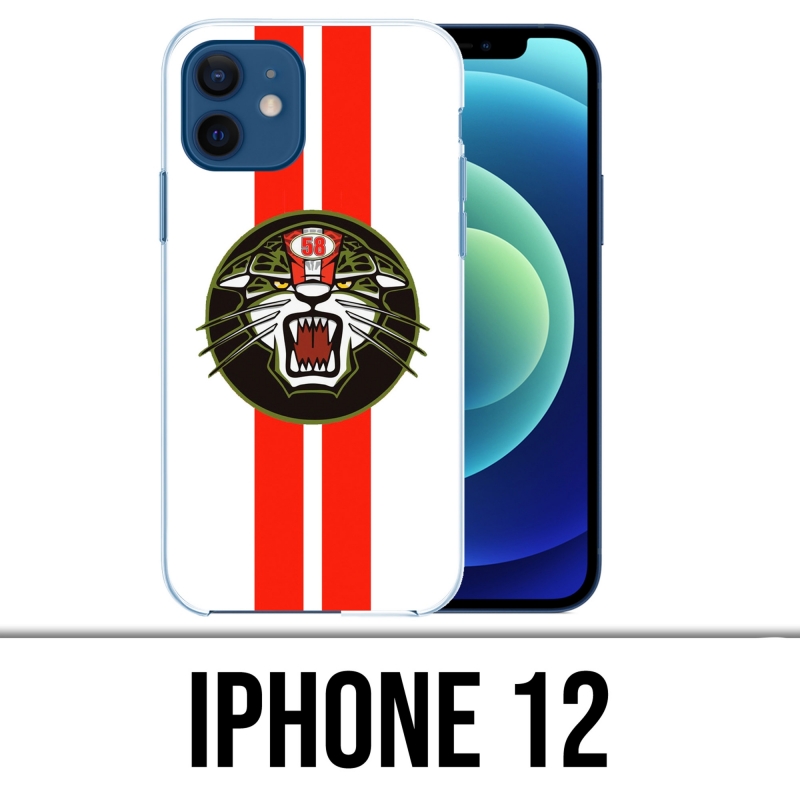 Funda para iPhone 12 - Logotipo Motogp Marco Simoncelli