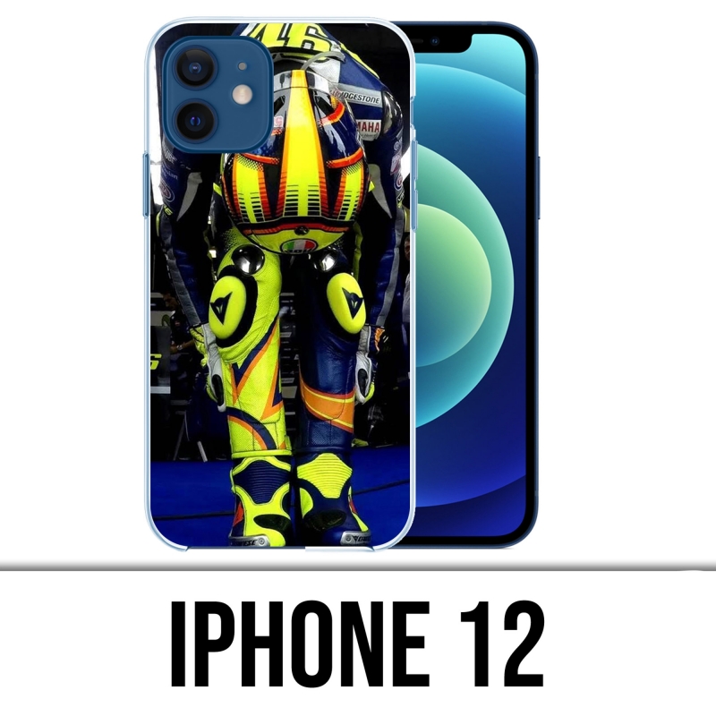 Coque iPhone 12 - Motogp Valentino Rossi Concentration