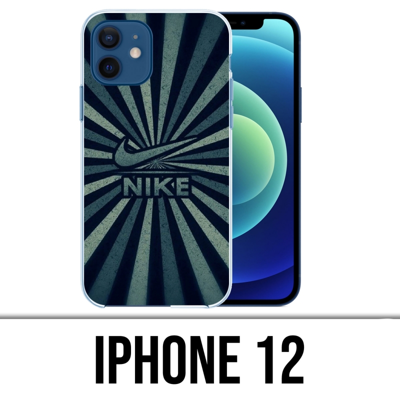 Coque iPhone 12 - Nike Logo Vintage