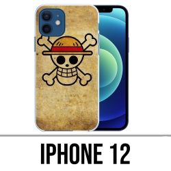 Custodia per iPhone 12 - One Piece Vintage Logo