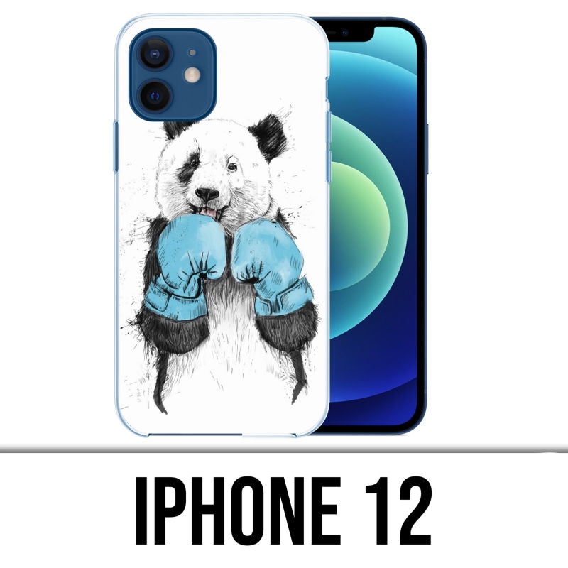 Funda para iPhone 12 - Boxing Panda