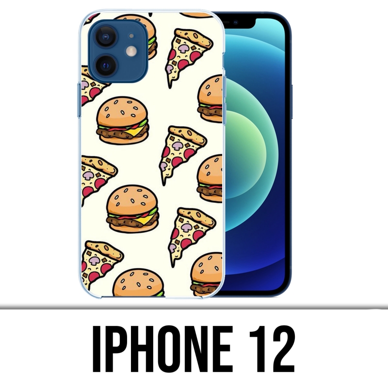 Funda para iPhone 12 - Pizza Burger