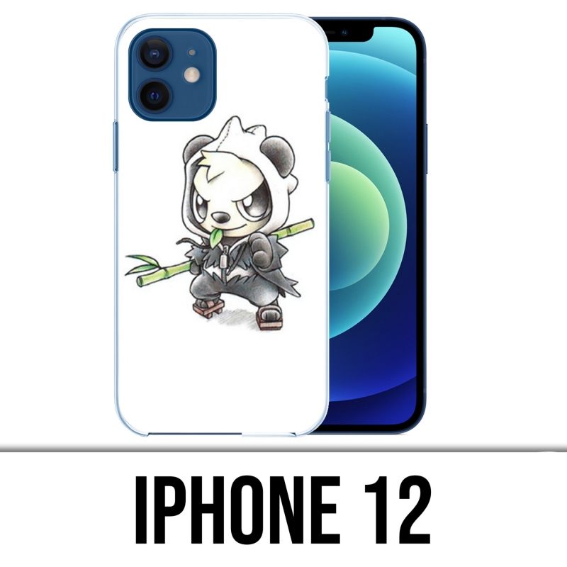 Coque iPhone 12 - Pokemon Bébé Pandaspiegle
