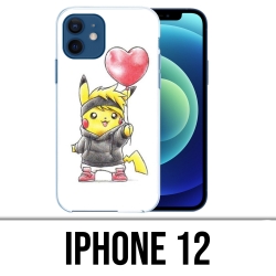 Funda para iPhone 12 - Pokémon Baby Pikachu