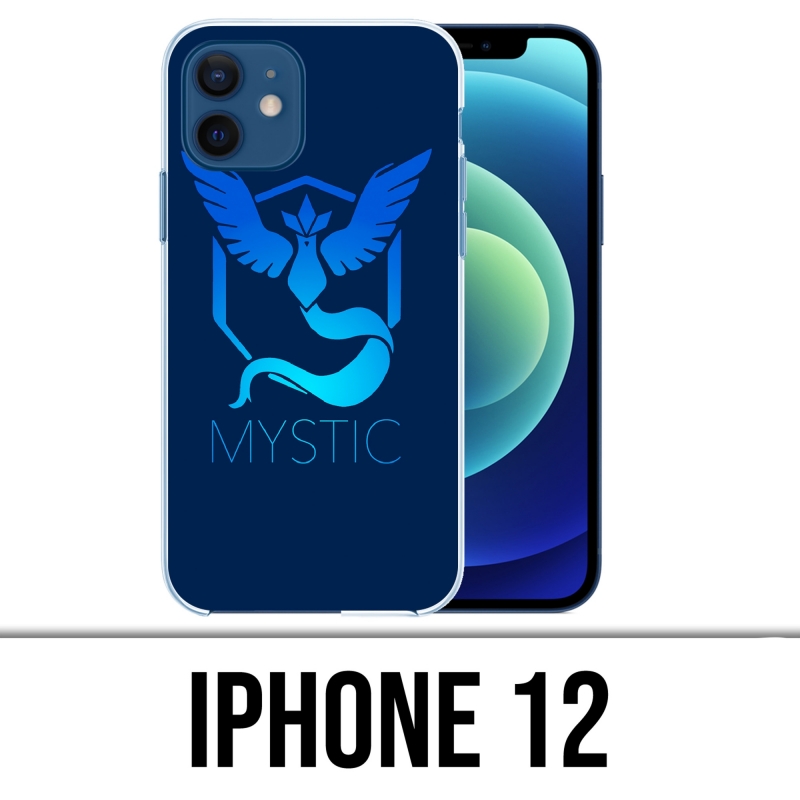 Coque iPhone 12 - Pokémon Go Team Bleue