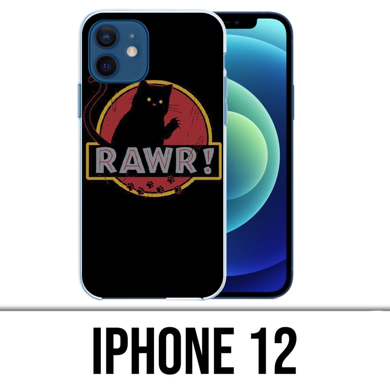 Custodia per iPhone 12 - Rawr Jurassic Park