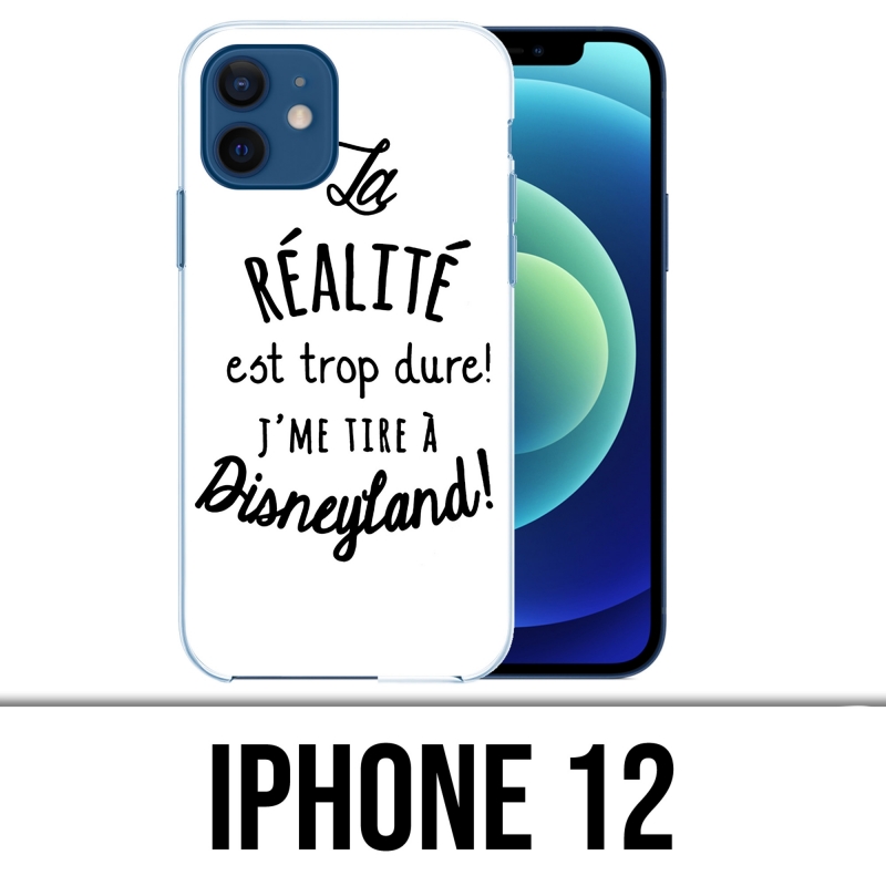 Coque iPhone 12 - Réalité Disneyland