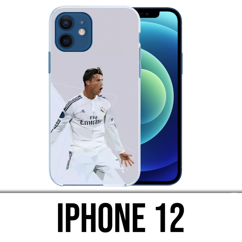 Custodia per iPhone 12 - Ronaldo Lowpoly