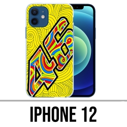 Coque iPhone 12 - Rossi 46 Waves