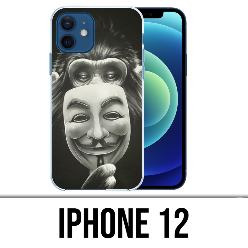 Custodia per iPhone 12 - Anonymous Monkey Monkey