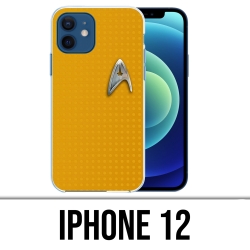 Coque iPhone 12 - Star Trek Jaune