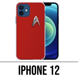 Coque iPhone 12 - Star Trek Rouge