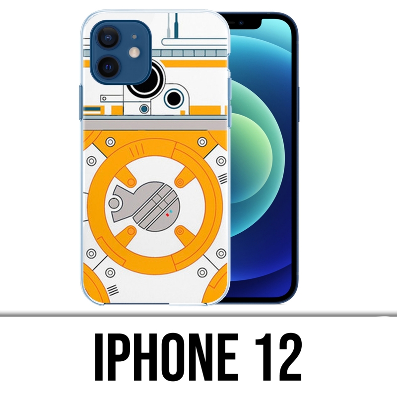 Coque iPhone 12 - Star Wars Bb8 Minimalist