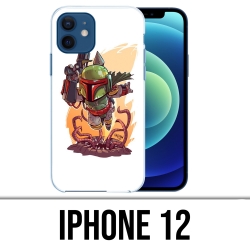 IPhone 12 Case - Star Wars Boba Fett Cartoon